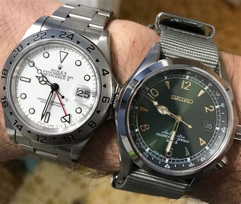 watches similar rolex explorer ii|seiko rolex explorer.